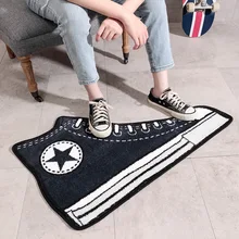 Сапоги форма нескользящий прочный дверной коврик открытый вход спальня ванная комната кухня декоративные домашние ковры