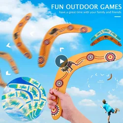 Kangourou Boomerang – jouet en forme de V pour enfants, jeu de plein air, disque volant, cadeau, nouveauté 