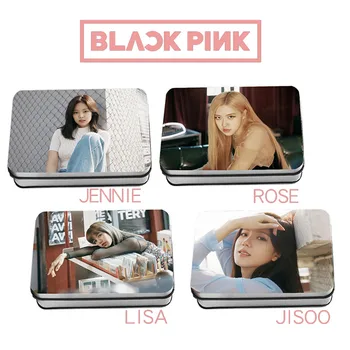 

Kpop BLACKPINK Members Polaroid Lomo Photo Card HD Collective Photocard Poster Jennie Lisa Card 40pcs