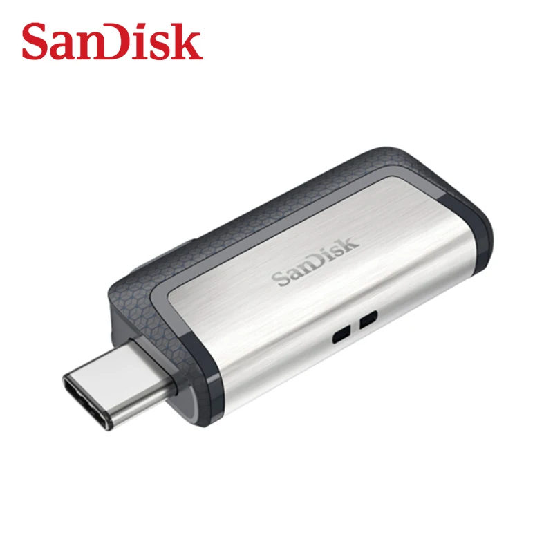 Флеш накопитель sandisk U Disk type C USB3.1 16 ГБ 32 64 128 USB флеш карта памяти Двойной OTG для