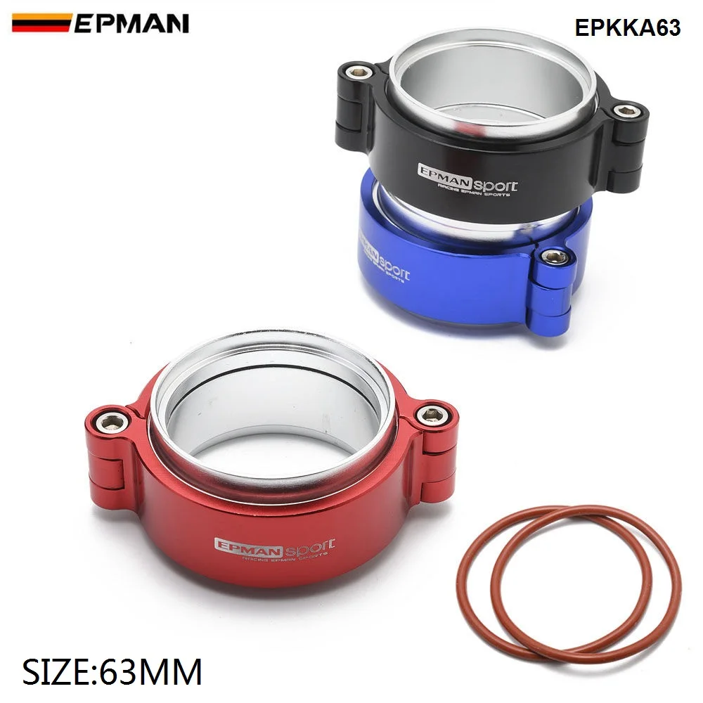 Epman HD выхлопной V образный зажим с фланцевой системой в сборе анодированный для