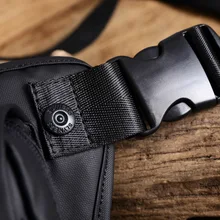 Мужская спортивная поясная Сумка водонепроницаемая легкая Большая вместительная Повседневная нагрудная сумка для улицы ZJ55