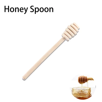 

Beekeeping Product Wooden Honey Stir Bar Bee Comb Honey Spoon Mixing Handle Jar Spoon For Beekeeper