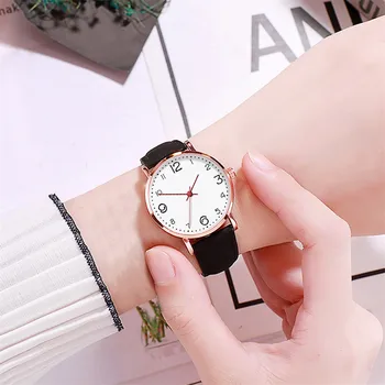 

Reloj Fashionable Temperament Watches Female Mesh Leather Belt Watch Quartz Analog Round Watch Luxury Clock Relogio Feminino
