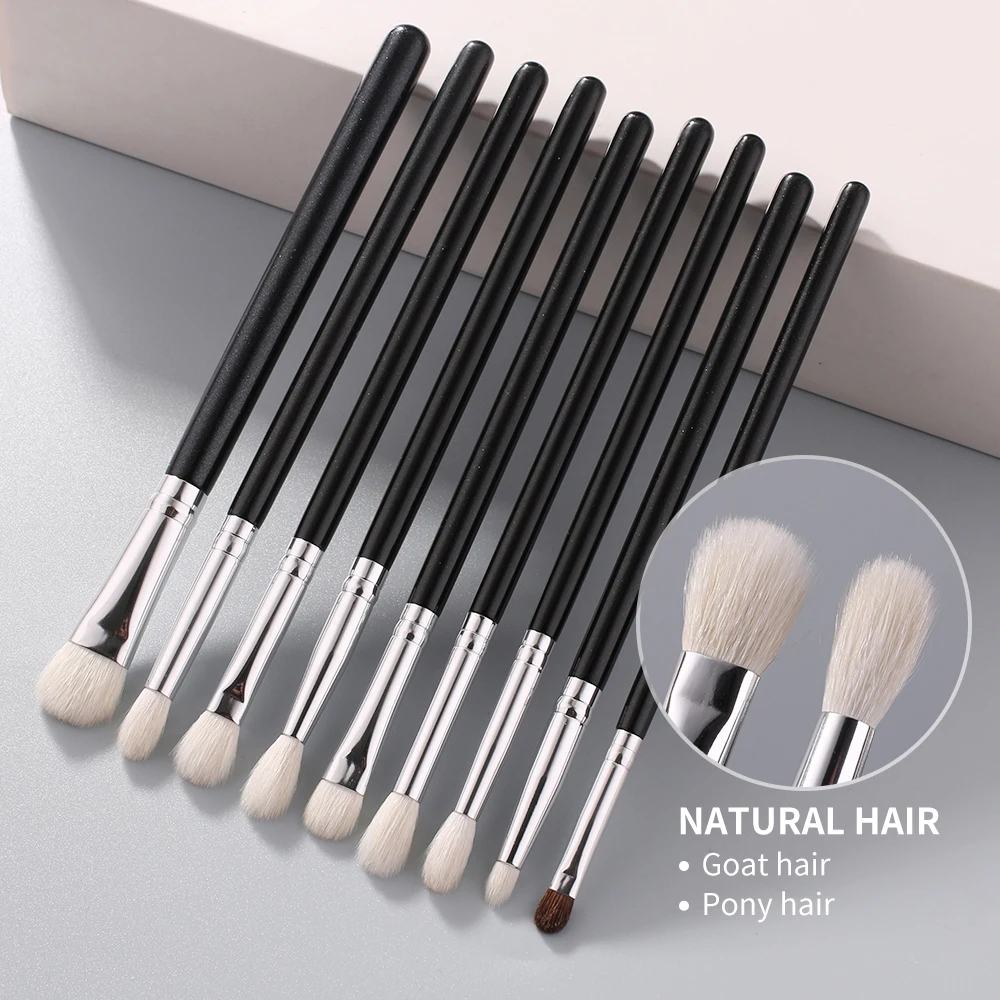 Description Picture 5 of itemBEILI 15/25/30pcs Makeup brushes set No Logo Professional Natural goat hair Foundation Eyeshadow Eyebrow make up brushes