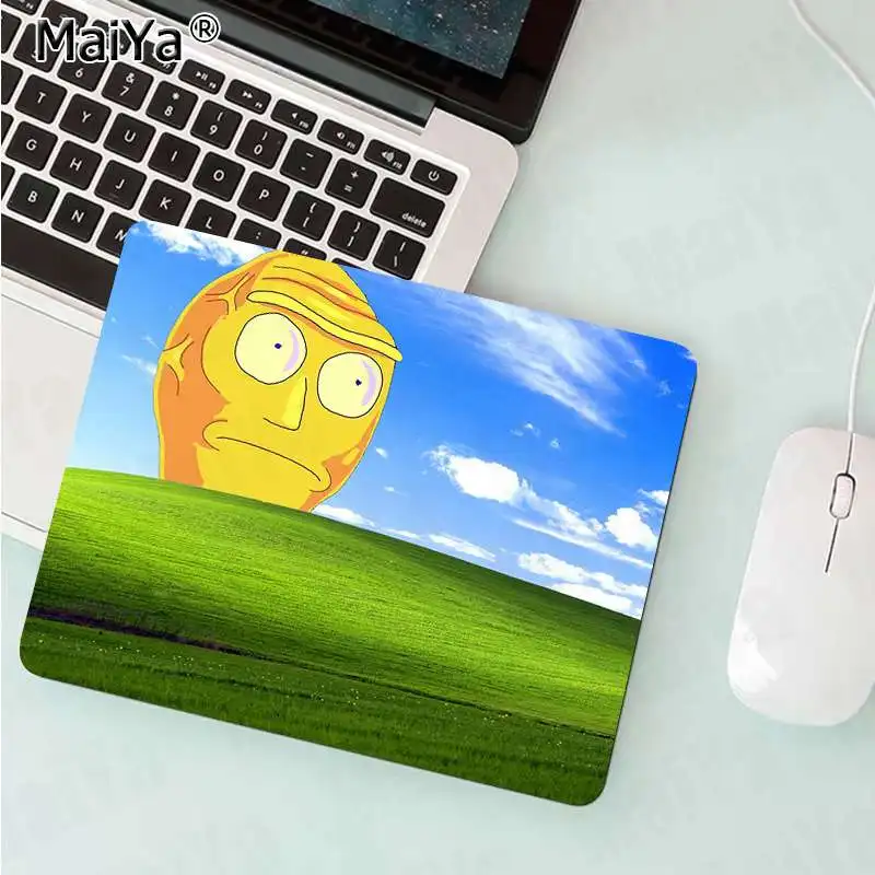 Maiya Your Own коврики мультфильм Рик и Морти DIY дизайн игровой с узором коврик для мыши большой коврик для мыши клавиатуры коврик