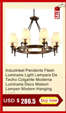Плоть Lampen Industrieel светильник подвесной светильник Декор для дома люстра c плафонами E Pendente Para Sala обеденный стол подвесной светильник