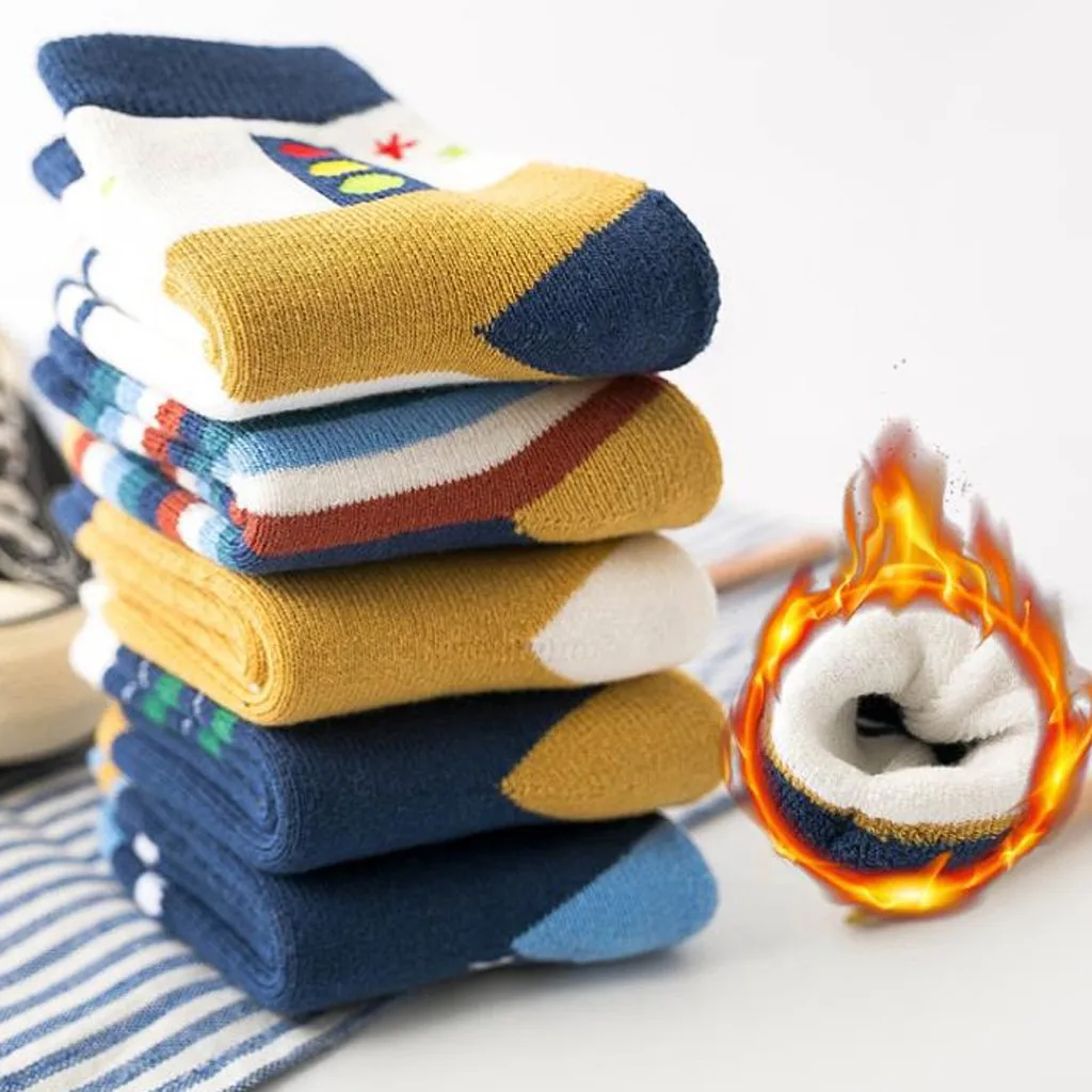 Новинка; сезон весна-лето; женские носки с мультипликационным принтом; милые повседневные модные теплые домашние детские носки; 5 пар в комплекте