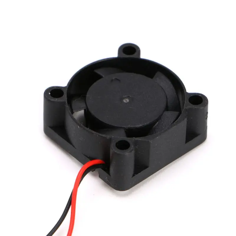 デコ電 DC 12V 25*25*10mm Small 2-Wire Brushless Cooling Fan 2510S