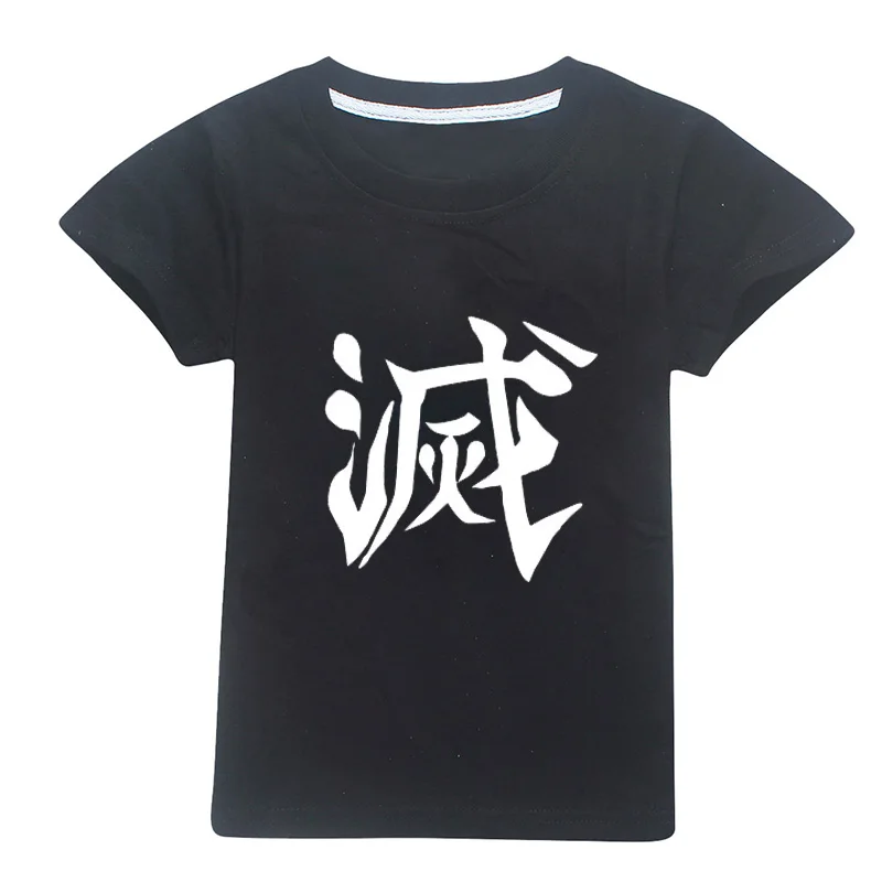 Kawaii брелок с изысканным лезвием Harajuku рубашка топы для девочек Nezuko Kimetsu No Yaiba