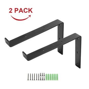 

L Folding Metal Shelf Bracket L Shape Thickened Corner Brace Shelf Right Angle Bracket DIY Wall Mounted Rack Plank Supporter