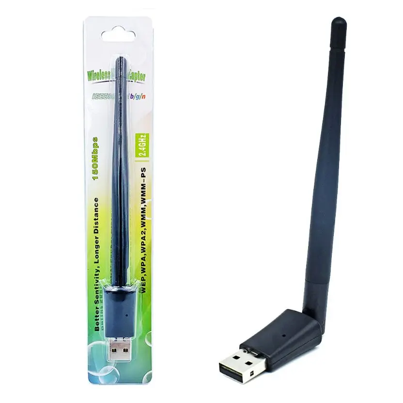 Ralink MT7601 WI FI 150M 2,0 USB dongle Беспроводная wifi сетевая карта 802,11 b/g/n LAN antena WI-FI адаптер