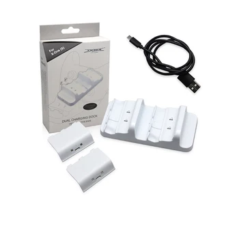 

DOBE Charging Station for Xbox One S Rechargeable Battery Packs & Dual Charger Dock 532s