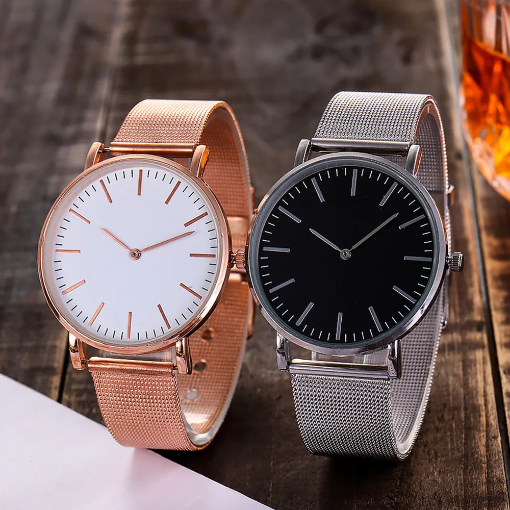 

Vansvar Casual Quartz Watch Women Mesh Stainless Steel Bracelet Marble Strap Watch Analog Wrist Watch Relogio Feminino Reloj Muj
