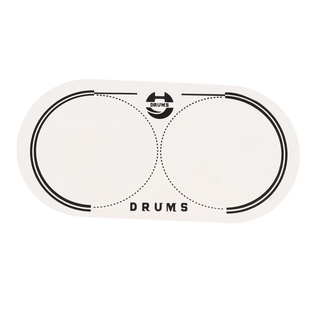 Double Bass Drum Patch Pedal Patch for Bass Drum Percussion Instrument Replacement Accessory 