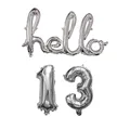 Silver Hello 13