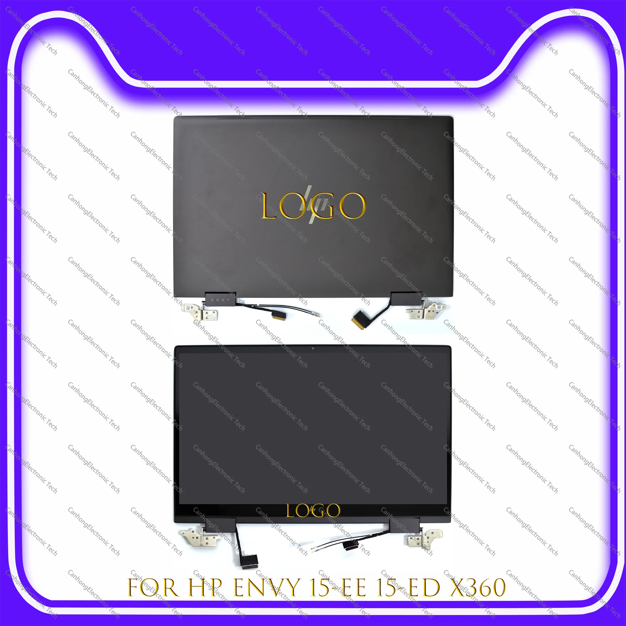 15.6'' LCD UHD Display Touch Screen Digitizer Replacement Assembly for HP ENVY x360 15-ED 15-ed0000nx 15-ed0001nz L93184-001 |