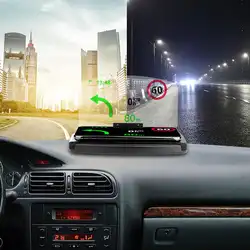 6,5 "Автомобильный держатель HUD головка вверх дисплей кронштейн для проектирования изображения для gps навигатор телефон автомобиля HUD