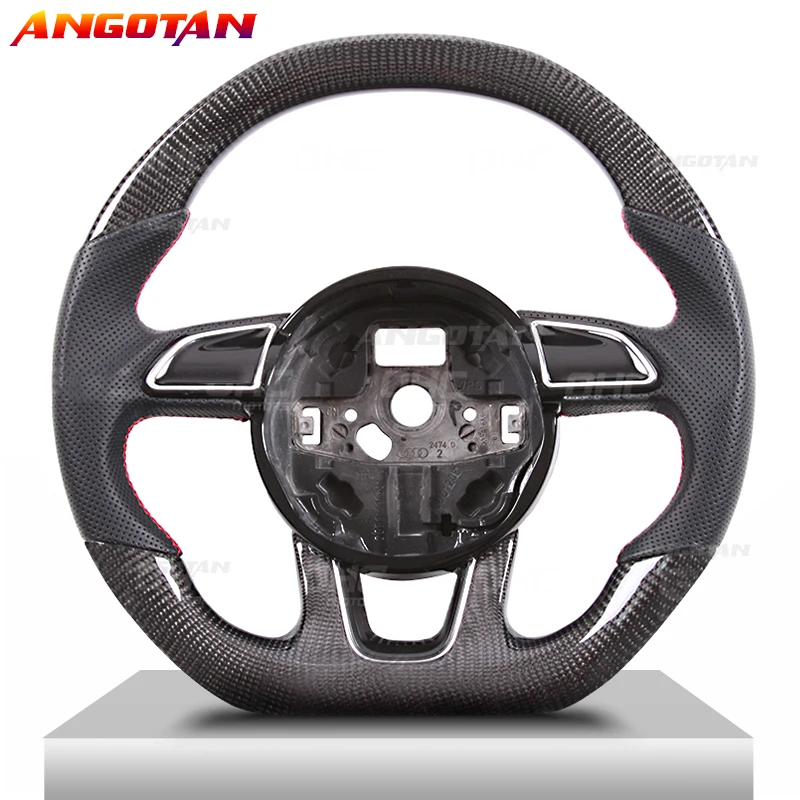 Volante In Fibra Di Carbonio Per Auto Volante Esportivo Adatto Per Audi Q5
