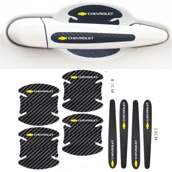 

4pcs Car door Handle Protection Film car Sticker For Chevrolet Cruze Aveo Captiva Lacetti car accessories Car-Styling