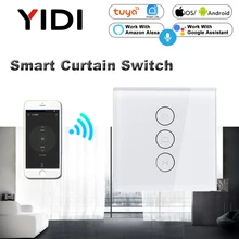 Best Price WiFi Electric Smart Curtain Switch Tuya APP Voice Remote Control Touch Switch for Automized Curtain Motor Blind Roller Shutter Best Price WiFi Electric Smart Curtain Switch Tuya APP Voice Remote Control Touch Switch for Automized Curtain Motor Blind Roller Shutter