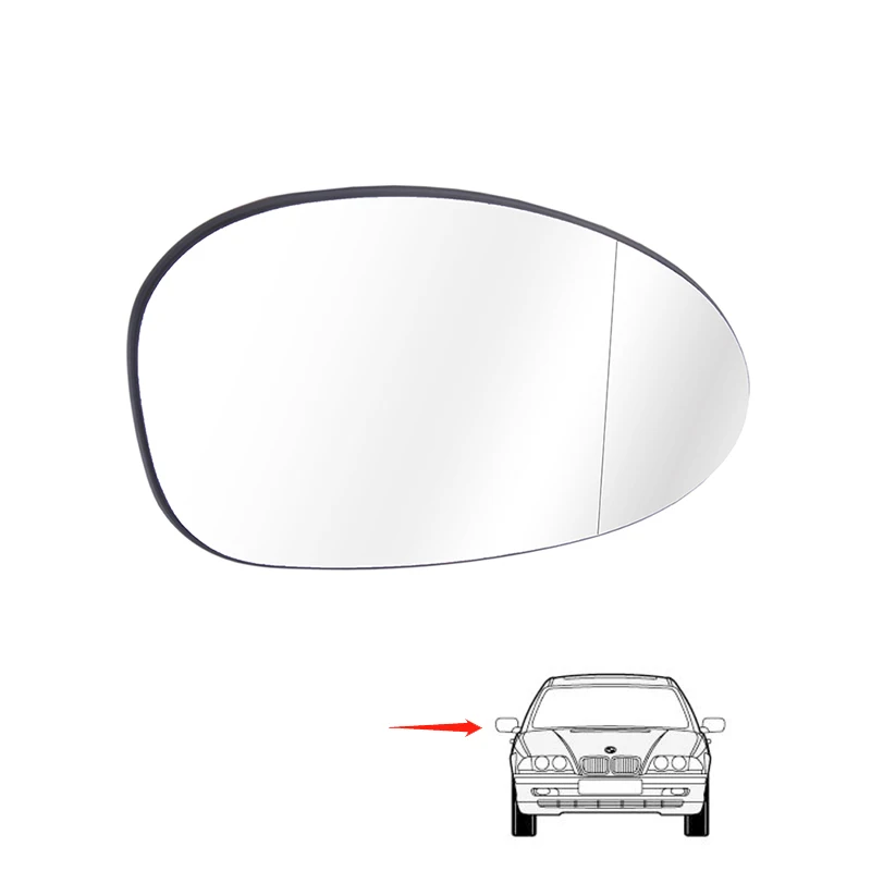 Side Rearview Mirror Glass Heater Anti-fog Defrosting Door Wing Mirror Sheet For BMW  E92 E91 E93 E90 E87 E88 E82 E81 jeep tj fender flares Exterior Parts