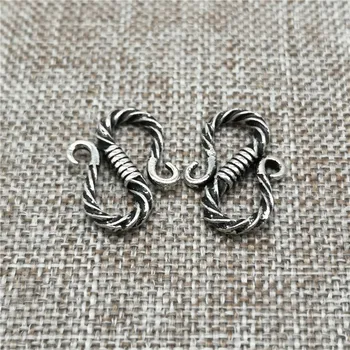 

92Sterling Silver S Hook Clasps for Bracelet Necklace