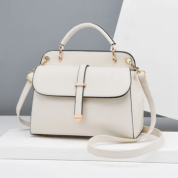

New Style for Autumn and Winter Retro One-Shoulder Cross-Body Handbag