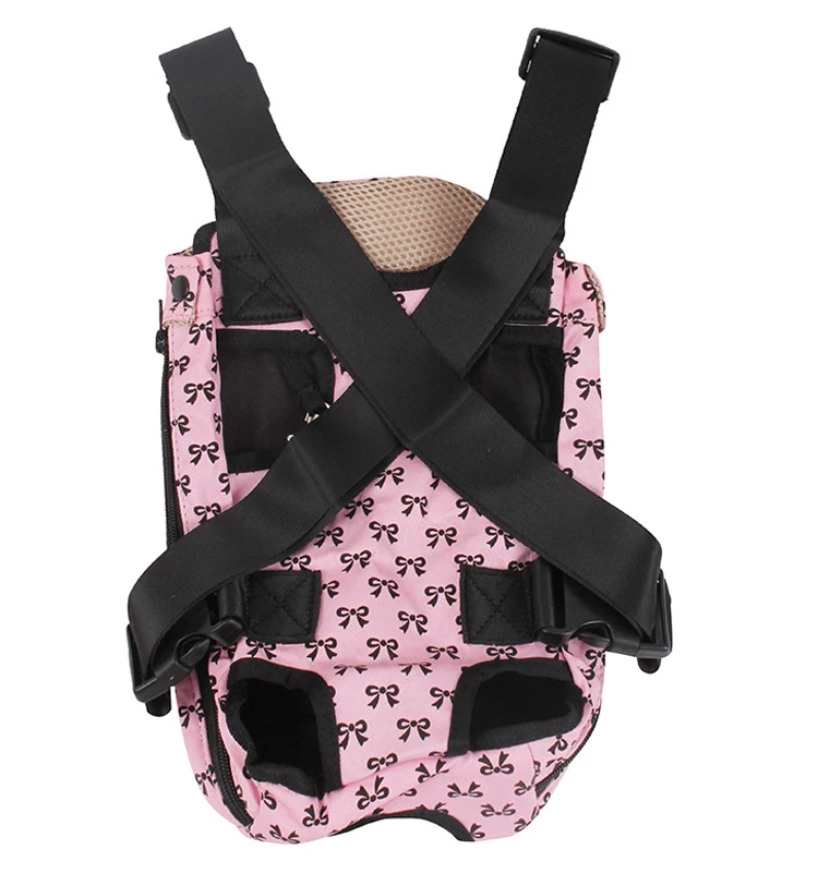 Прочный и удобный дышащий рюкзак для домашних животных с дизайном бабочки, двойной рюкзак на плечо для домашних животных, кошек, собак, переносная Холщовая Сумка На Открытом Воздухе