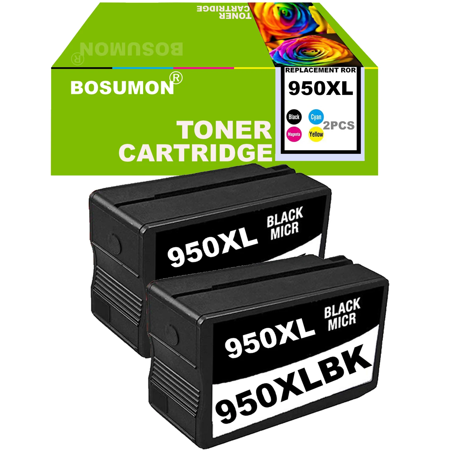 Bosumon совместимый для HP 950XL 951XL 950 951 чернильные картриджи Officejet Pro 8100 8600 8610 8615 8620 8625