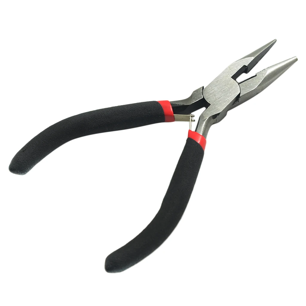 

DIY Mini Needle Nose Jewelry Pliers Handmade Beads Crafts Carbon Steel Tool