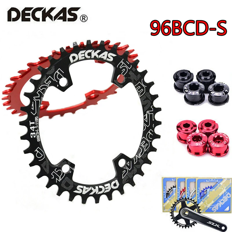 96 BCD S Oval Chainring MTB Sepeda 32T 