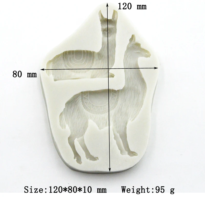 Meibum Llama дизайн силиконовый помадка торт плесень рисунок Альпака паста сахар ремесло десерт Печенье Шоколад украшения плесень