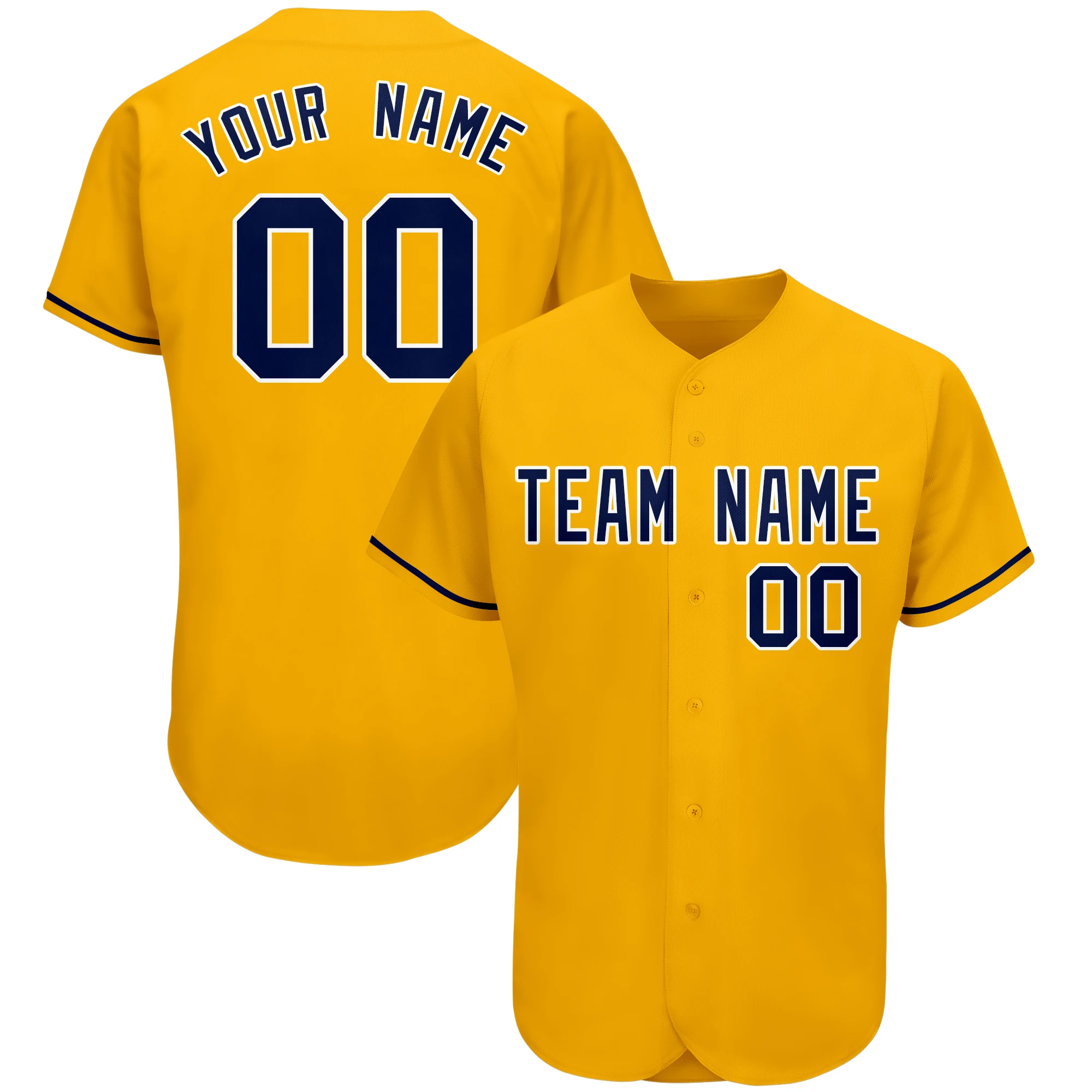 Cheap Embroidered Baseball Jersey for Men/Women/Youth Designing Softball V-Neck Playing Tee Shirts With Team Name，Number