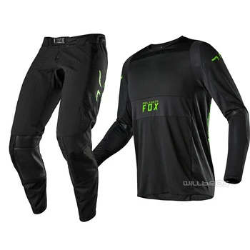 

Free Shipping! 2020 MX 360 Pro Circuit Black Pant & Jersey Combo ATV Motocross Dirt Bike Riding Gear Set
