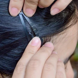 EDC – armes d'auto défense d'extérieur pour femmes, pinces à cheveux en acier inoxydable multifonctions, épingle à cheveux, outil de porte clés de défense personnelle 