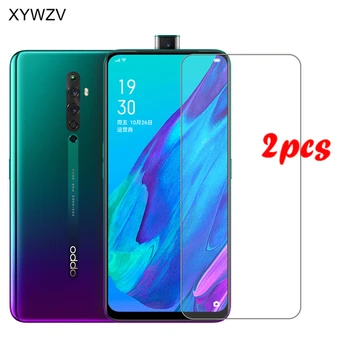 Перейти на Алиэкспресс и купить Защитное стекло для OPPO Reno 2Z, 2 шт., закаленное стекло для Reno 2Z, HD 9H, твердая Защитная пленка для экрана телефона, Защитное стекло для OPPO Reno 2Z