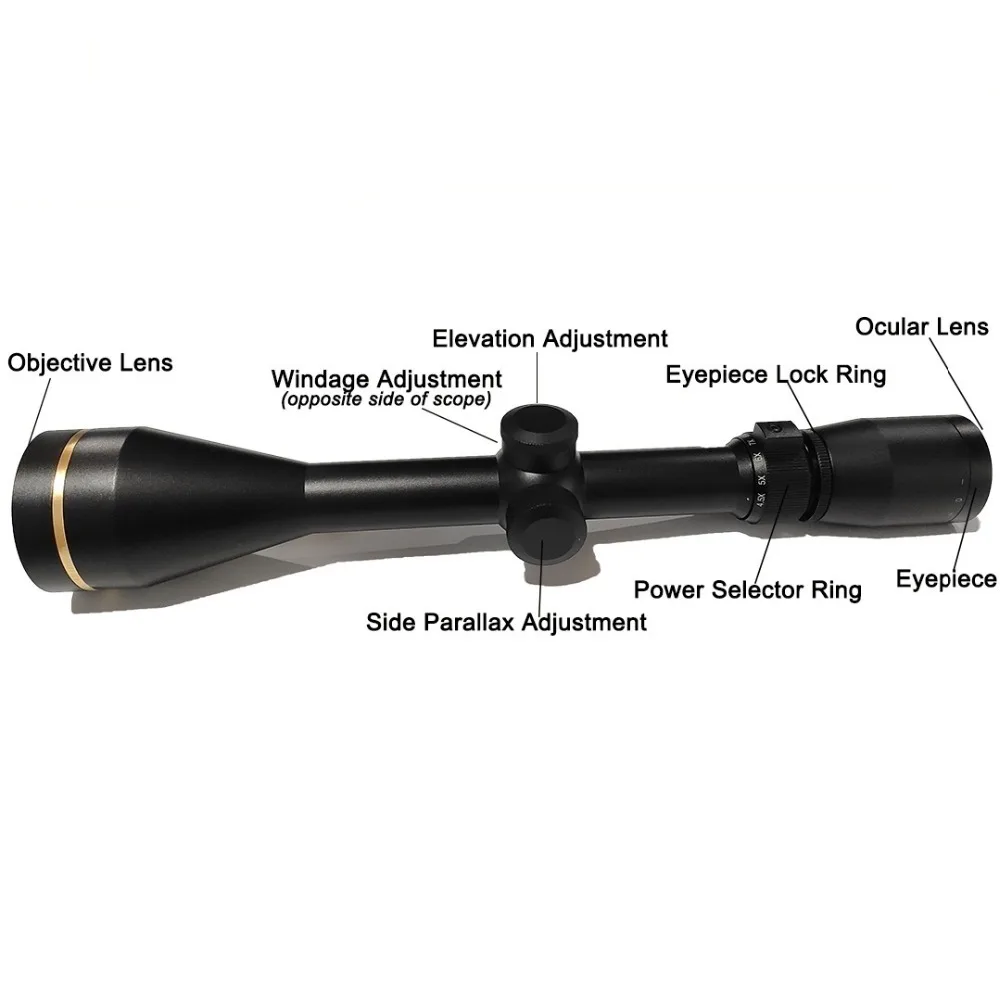 L VX-3i 4,5-14x50 прицел дуплекс/Mil точка сетка с креплением