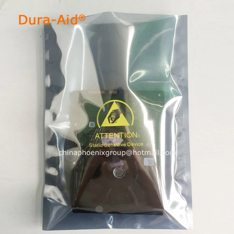 100pcs ESD Antistatic Bag Clear Shield Anti Static Bag Open Top Poly