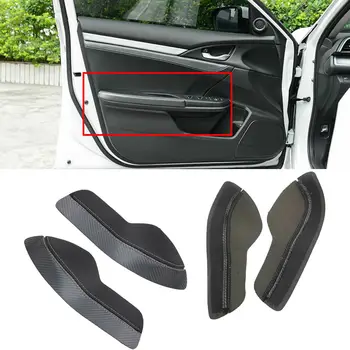 

2Pcs For Honda 10th Civic 16-18 Car Front Door Armrest Surface Shell Cover