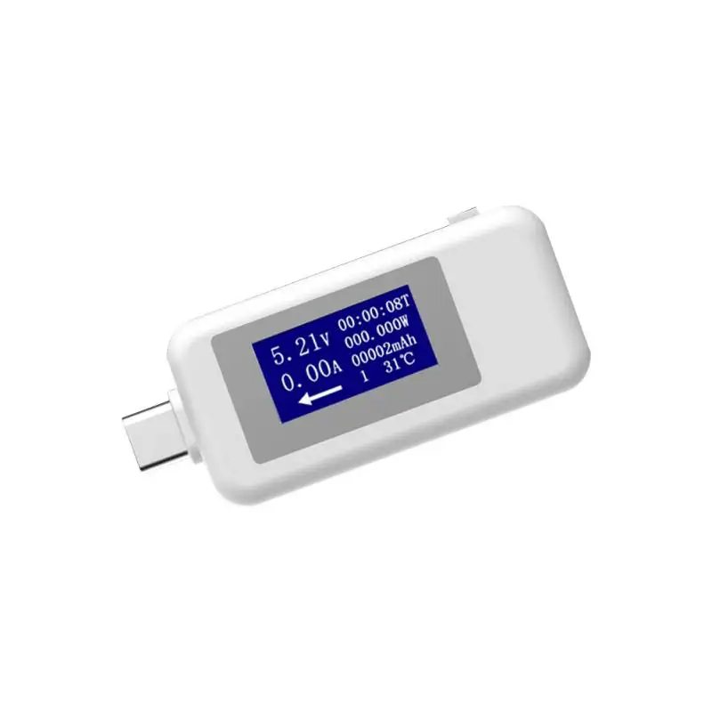 Usb type-c тестер DC Цифровой вольтметр Usb тестер напряжение измеритель тока Амперметр детектор Банк питания зарядное устройство вольтметр с индикатором