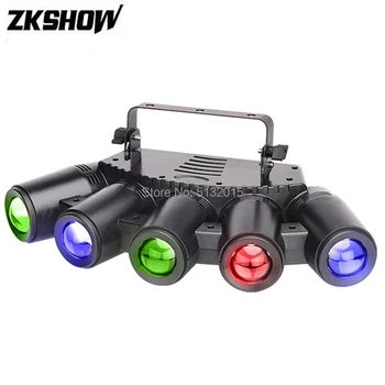 

5*40w RGBW Full Color Mini LED Beam Wash Bar Light DMX Luce Dj Disco Party Event Hire Rent Pro Auto Sound Stage Lighting Effect