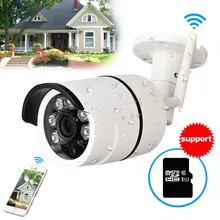 CCTV Outdoor Waterproof Bullet IP Camera Wifi Wireless Surveillance Camera Built-in 16gb Memory Card CCTV Camera Night Vision