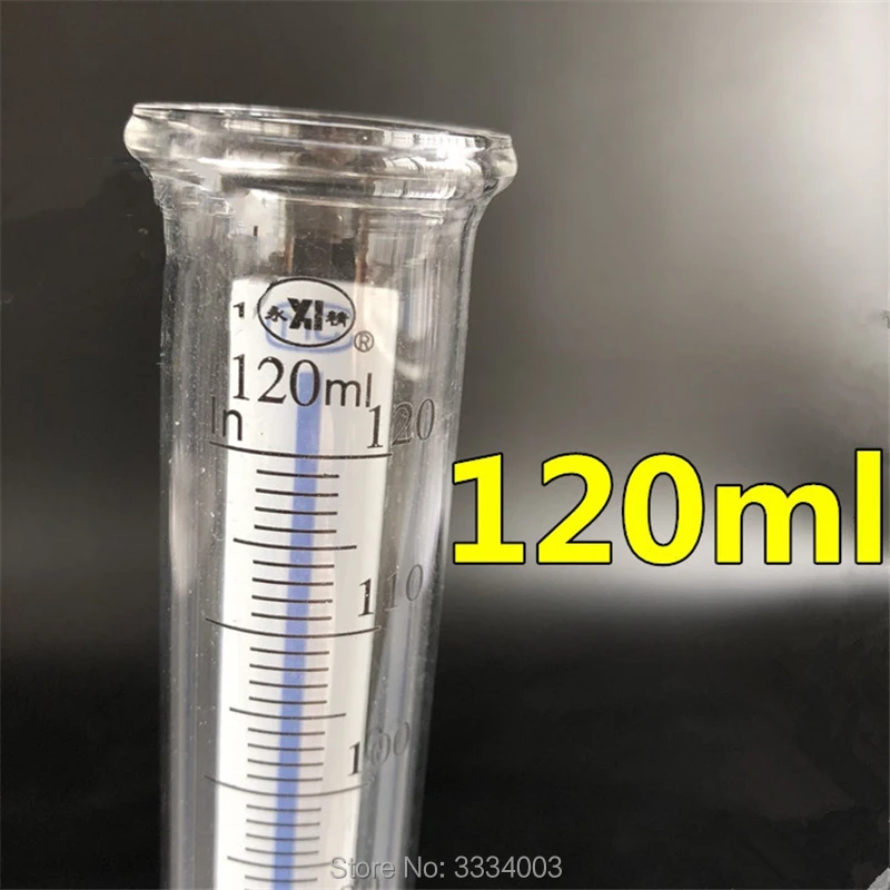 1PCS 32-260ml Diesel Glass Measuring Cylinder Tube Collector For Injection Pump Test Bench, Common Rail Bench