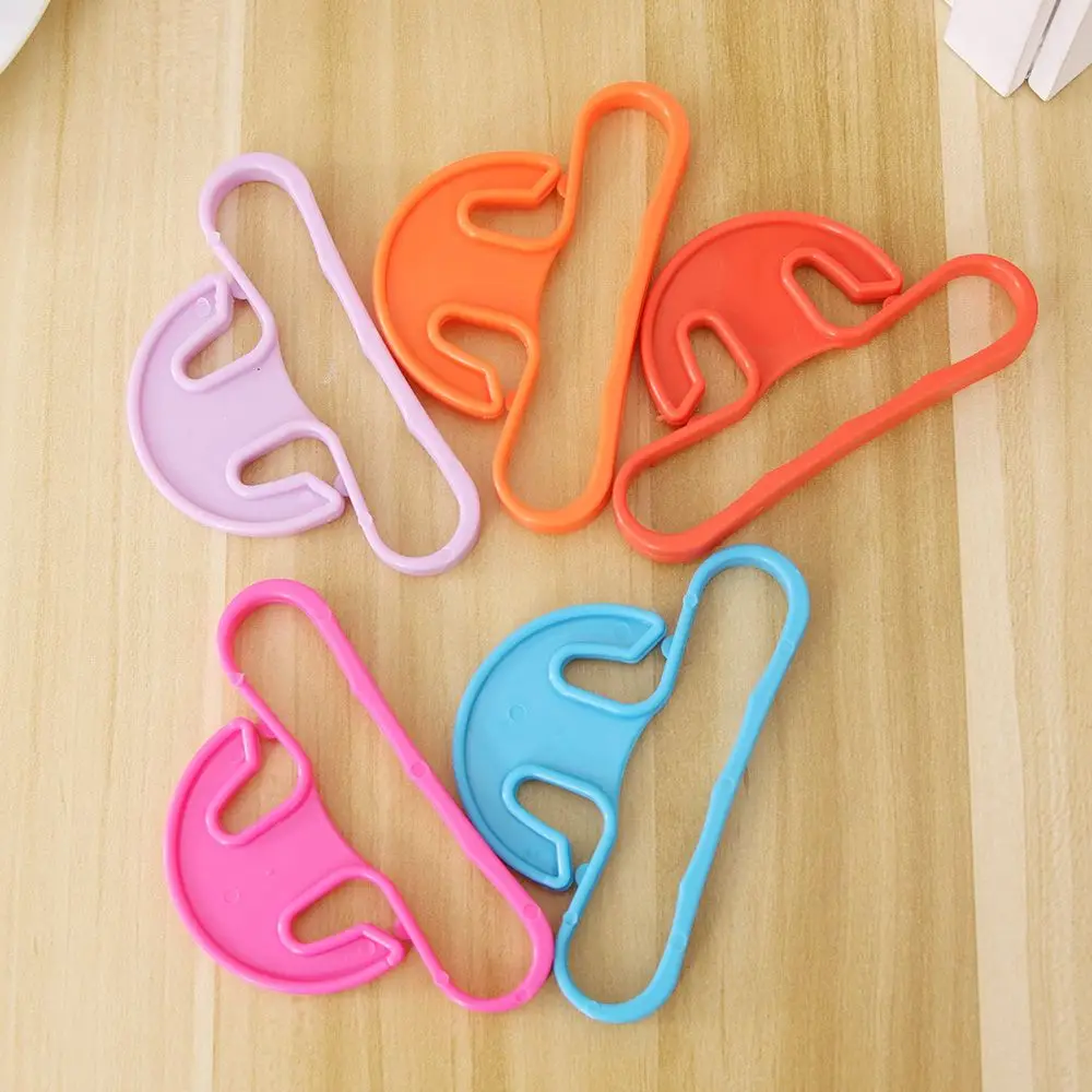 5 Pcs/Bag LINSBAYWU Shopping Helper Tool Carry Bag Hanging Ring Multifunctional Bag Holder Device Portable Carry Food Machine - Цвет: random color(10pcs)