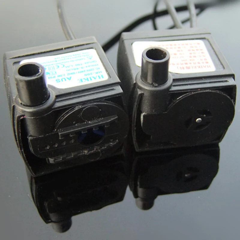 1 шт. AC 220 V-240 V 150L/H HK-200 погружной водяной насос Mute/Micro/Cycle подходит для аквариума
