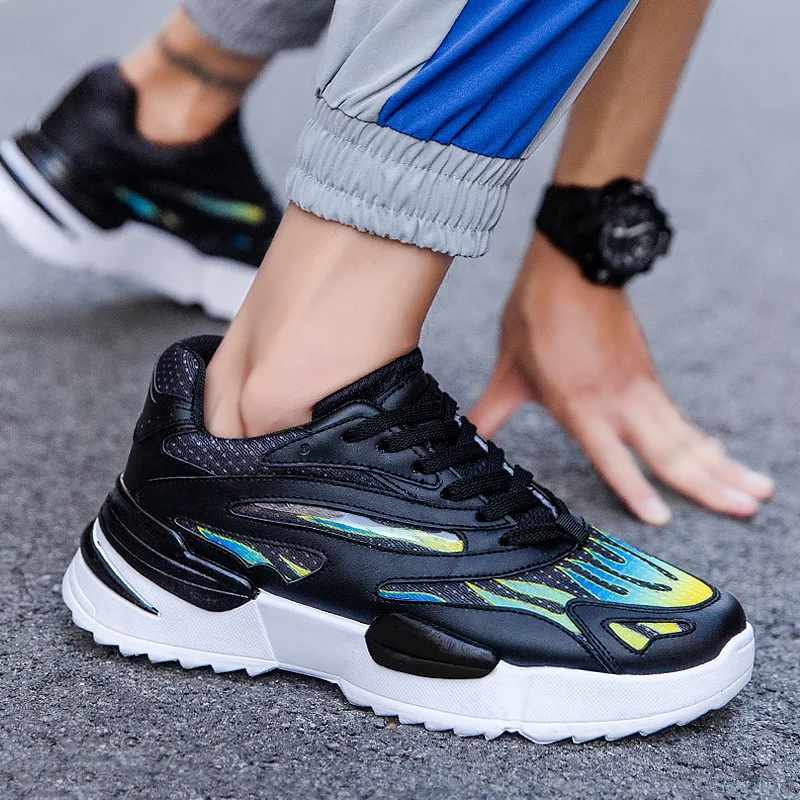 

[Couples Hot Selling] Autumn New Style Korean-style Versatile Dad Shoes Casual Breathable Mesh Athletic Shoes