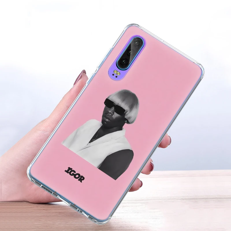 Силиконовый чехол для Huawei P30 P40 Pro + P20 Lite P10 P Smart Plus мягкий Тайлер творческий гольф