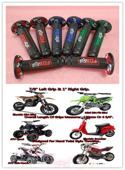 

Motorcycle handlebars 7/8 "rubber double density gel color covers for HONDA CBF600 SA CBR600F hoRnet 250 cb400 CB599 CB600