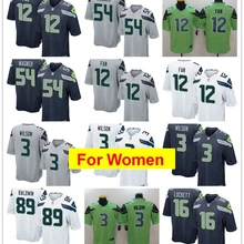 Женские футболки Seattle Shaquem Griffin Russell Wilson Bobby Wagner Doug Baldwin